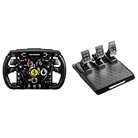 Thrustmaster F1 Racing Wheel Add On (XBOX Series X/S, One, PS5, PS4, PC) and Thrustmaster T-3PM Racing Pedals (PS5, PS4, Xbox Series X/S, One and PC)