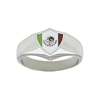 LDS Mexico Flag Ring