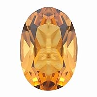3.20-3.75 Cts of 12x9 mm AA Oval Cut Citrine (1 pc) Loose Gemstone