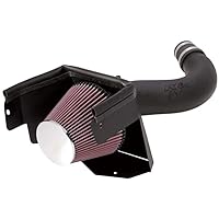 Cold Air Intake Kit: Increase Acceleration & Towing Power, Guaranteed to Increase Horsepower up to 8HP: Compatible with 3.8L, V6, 2007-2011 Jeep Wrangler, 57-1553