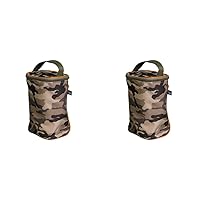 J.L. Childress Tall Twocool, Breastmilk Cooler, Baby Bottle & Baby Food Bag, Insulated & Leak Proof, Ice Pack Included, Fits 2-4 Bottles, Camouflage (Pack of 2)