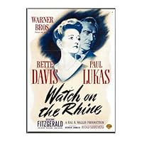 Watch On The Rhine [1943] by Bette Davis [Region Free] Watch On The Rhine [1943] by Bette Davis [Region Free] Accessory Blu-ray DVD VHS Tape