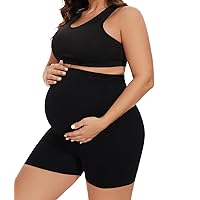 Seamless Maternity Shapewear, Belly Support Pregnancy Boyshorts for Maternity Photography and Baby Shower Dresses