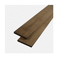 Exotic Woood Zone Pack of 2, Black Walnut Lumber Boards 3/4