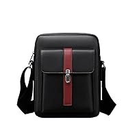Men's Anti-theft PU Leather Shoulder Bags Business Handbag Waterproof Travel Tote Crossbody Messenger Bag Pack For Male