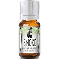 Good Essential – Professional Smoke Fragrance Oil 10ml for Diffuser, Candles, Soaps, Lotions, Perfume 0.33 fl oz