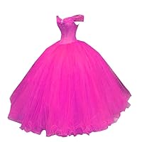 Off The Shoulder Ball Gown Quinceanera Dresses with Sleeves Corset 2023 Beads