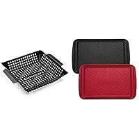 Cuisinart Non-Stick Grill Wok and Grilling Prep Trays