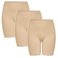 YUTYTH Anti Chafing Shorts Women Boxers Underwear Legging Shorts Summer Chub Rub Seamless Underwear Ladies Briefs for Under Dress 1 Pack