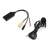 Wireless Audio, Bluetooth Adapter, Car Audio Upgrade, Music Receiver, Wireless Audio Adapter For Fiat, Bluetooth 5.0 Cable Adapter with Microphone Handsfree Replacement for 500/Grande, bluetooth