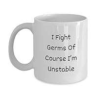 Infectious Disease Specialist Coffee Mug: Fun 11 or 15 oz Mug for Specialists, New Job Cup, Graduation, Healthcare Worker