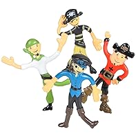 Rhode Island Novelty Bendable Pirates, 12 Pieces per Order