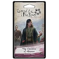 Fantasy Flight Games Legend of The Five Rings: The Card Game The Children of Heaven Dynasty Pack | Strategy Game for Adults and Teens | Ages 14+ | 2 Players | Avg. Playtime 45-90 Minutes | Made