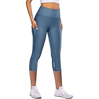 SNKSDGM Womens Yoga Pant Women Workout Out Pocket Leggings Fitness Sports Running Yoga Athletic Pants Fleece Lined Yoga