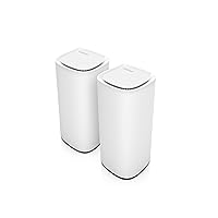 Linksys Velop Pro 7 WiFi Mesh System | Two Cognitive Mesh Tri-Band routers with Over 10 Gbps Speeds | Whole Home Coverage up to 6,000 sq. ft. | Connect 200+ Devices | 2 Pack MBE7002 | 2023 Release