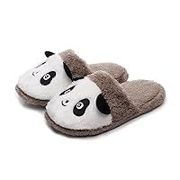 AONTUS Ladies Cute Slippers Winter Plush Buddies Slippers for Women Super Soft