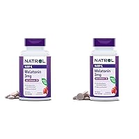 Melatonin 3mg Strawberry Fast-Dissolve 150 Tablets 150 Day Supply & 90 Tablets 90 Day Supply Sleep Aid