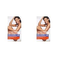 Sally Hansen Hair Remover Kit, 1 Count, Quick and Easy Wax Strip Kit (Packaging May Vary) (Pack of 2)