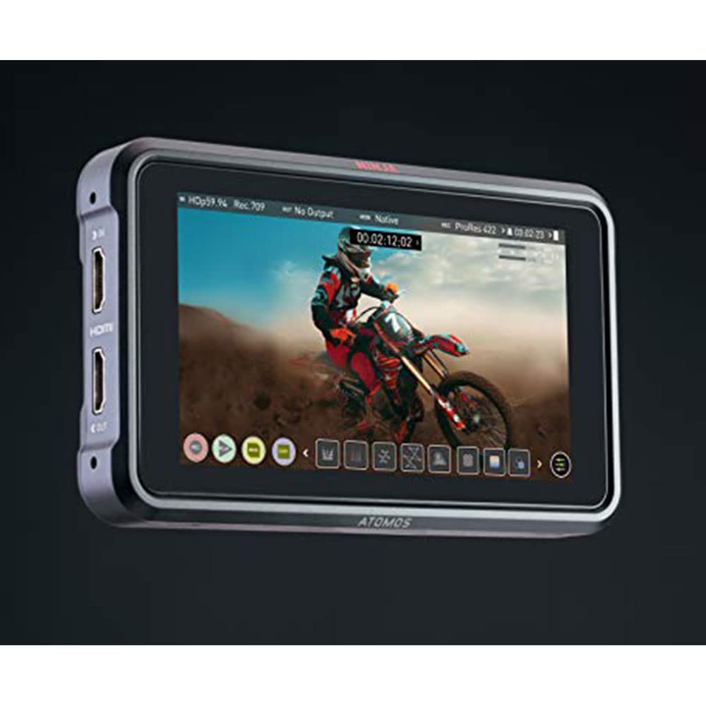 Atomos Ninja V Ninja V 4Kp60 10bit HDR Daylight Viewable 1000nit Portable Monitor/Recorder ATOMNJAV01