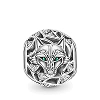 Witcher Charm 925 Sterling Silver Wolf Charm Gift For Birthday Christmas Gift For Bracelets