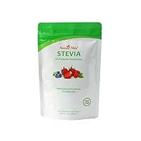 Zero Calorie Sweetener, 16 oz - Organic Stevia Granular Powder Blended with Erythritol - 2:1 Sugar Replacement for Keto, Paleo, Low GI