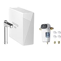 Waterdrop X12 Reverse Osmosis System, NSF/ANSI 58 & 372 Certified, 1200 GPD Fast Flow RO Water Filter& Waterdrop Smart Water Leak Detector with Pre-Filtration for Home