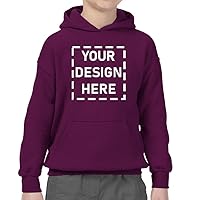 Personalized Set 100 Boy Hoodies with Your Design, Color & Sizes