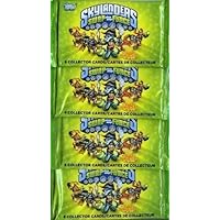 Topps Trading Card Game - Skylanders Swap Force - 4 PACK LOT (24 cards) by Topps