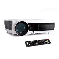 Pyle Video Projector 1080P Full HD Professional Cinema Home Theater Projection, Digital Multimedia File, Keystone Adjust Picture Presentation & Supports USB & HDMI for TV, Computer & Laptop-(PRJD903)