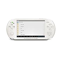 JXD S5300 5.0Inch LCD Capacitive Touch Screen Android 4.1.1 4GB Game Console with TV-out Camera White