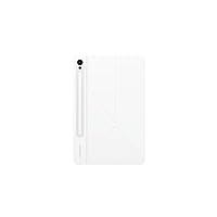 Samsung Galaxy Tab S9 FE Smart Book Cover, Tablet Protector Case, Landscape and Portrait Stand Options, Detachable Magnetic Back, Auto Screen On/Off, US Version, White