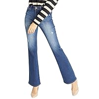 70's Bootcut Denim Jeans for Women | High-Waisted Classic Denim Pants for Ladies