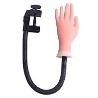Practice Hand Model Fake Hand Training Movable Flexible for Acrylic Nails Manicure Tool Fake Hand