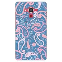 Second Skin Paisley Navy/for AQUOS Ever SH-04G/docomo DSH04G-ABWH-101-C008