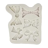 Bowknots Silicone Molds Bowtie Fondant Mold Silicone Chocolate Candy DIY Moulds Baking Accessories Diy Cake Mold Baking Supplies