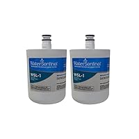 WaterSentinel WSL-1 Refrigerator Replacement Filter: Fits LT-500P LG Filters (2-Pack) , Blue
