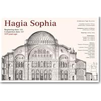 Byzantine Architecture - Hagia Sophia- Social Studies Classroom Poster