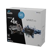 CARDO FREECOM 4X & SPIRIT HD BUNDLE