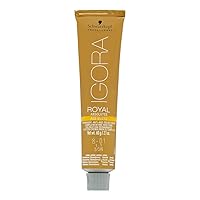 Professional Igora Royal Absolutes Hair Color, 8-01, Light Blonde Natural Cendre, 2.1 Ounce