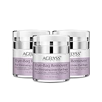 Eye-Bag Cream - Deep Hydration - Puffiness, Dark Circles, and Wrinkles - Paraben-Free, Cruelty-Free, Vegan - Pack of 3