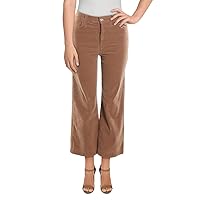 7 For All Mankind Womens Brown Cropped Pants 27 Waist
