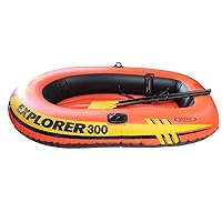 INTEX 58332 Boat Explorer 300 Set 8332 7.3 x 46.1 inches (211 x 117 x 41 cm) with All Pump