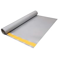 SoundStep LV Luxury Vinyl, Laminate, or Wood Underlayment (Float, Glue, or Nail) w/Vapor Barrier- Sound Reduction, Compression Resistant, Moisture Protection 3'x33'4” Roll (Covers 100 sqft) SSXLLV100