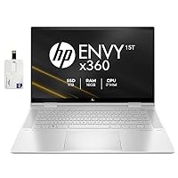 HP Envy 15T x360 2022 i7-1195G7 11th Gen Quad, 16 GB RAM, 1 TB NVME SSD, 15.6