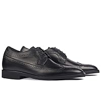 Masaltos Height Increasing Shoes for Men. Be Taller 7 cm / 2.75 inches. Model Chester