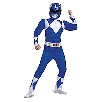 Disguise Power Rangers Boys Blue Ranger Costume