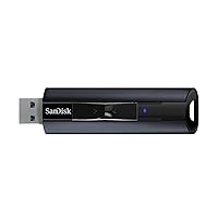 SanDisk Extreme PRO SDCZ880-128G-J46 USB Memory, 128 GB, USB 3.2, Gen1, Ultra High Speed, Read Up to 420 MB/s, New Package