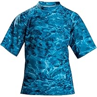 Youth Relaxed Fit UPF50+ Sun Protection Surf Swim Rash Guard Shirt