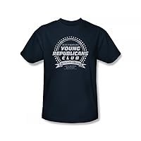 Young Republicans Club Slim Fit Adult T-Shirt in Navy