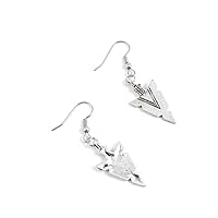 100 Pairs Earrings Antique Silver Tone Fashion Jewelry Making Charms Ear Stud Hooks Suppliers Wholesale YEGY00426 Arrow Head